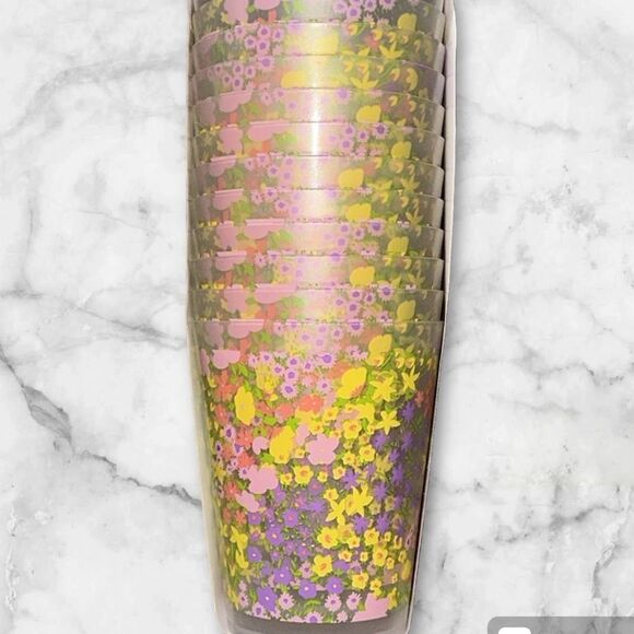 Cupcakes and Cashmere at Home Floral Set of 12 Cups! - Picture 10 of 11